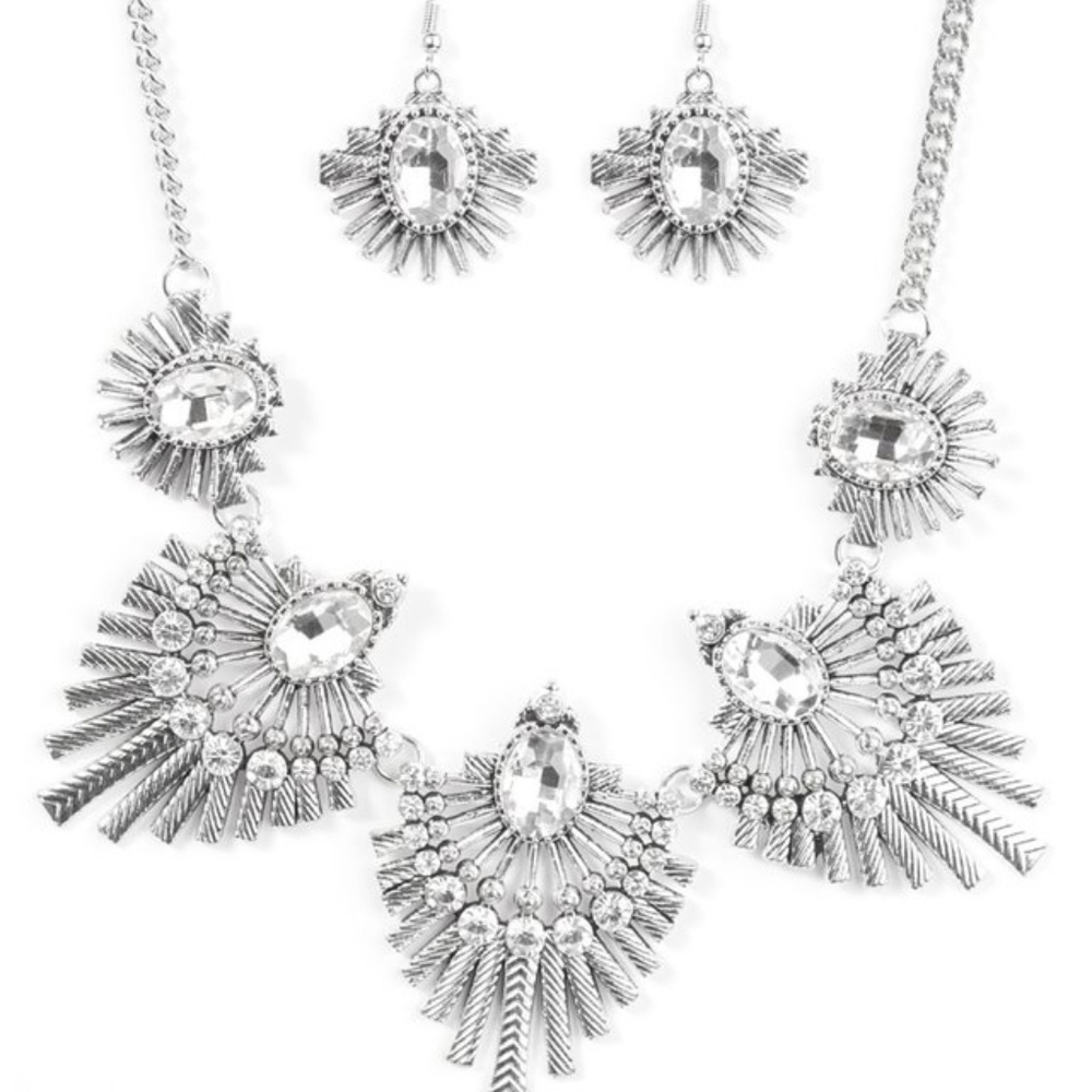 Necklace with earrings